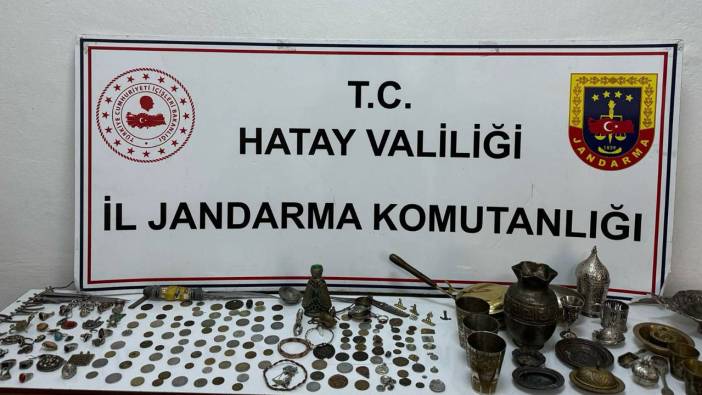 Hatay'da tarihi eser operasyonu