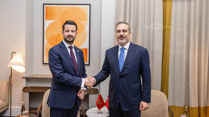 Hakan Fidan Karadağ Cumhurbaşkanı ile görüştü
