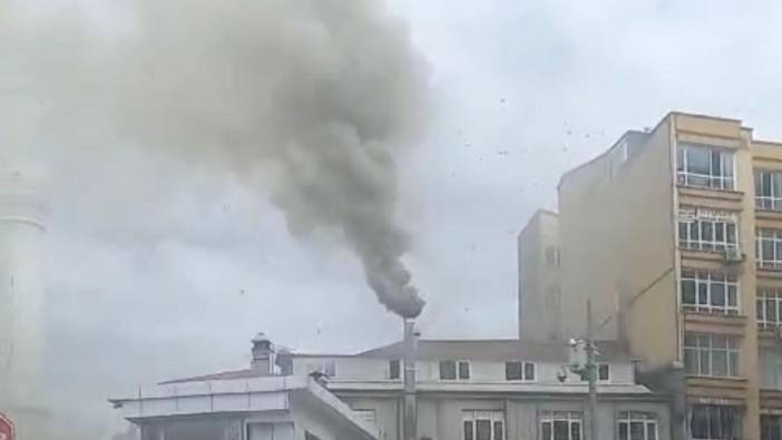 Elazığ'da lokanta yangını