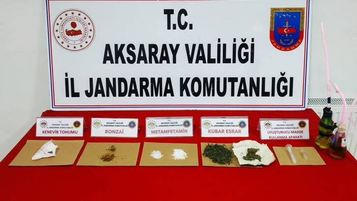 Aksaray'da uyuşturucu operasyonu 'Gözaltılar var'