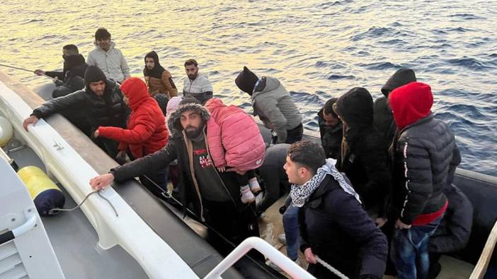 Datça’da 51 göçmen kurtarıldı