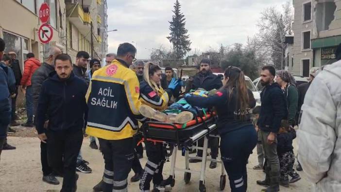 Gaziantep'te otomobille motosiklet çarpıştı