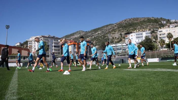 Alanyaspor Fatih Karagümrük maçı hazırlıklarını tamamladı