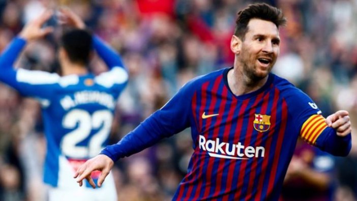 Messi yine maçın yıldızı oldu