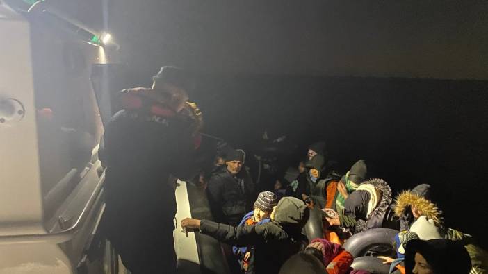 Aydın’da 52 kaçak göçmen kurtarıldı