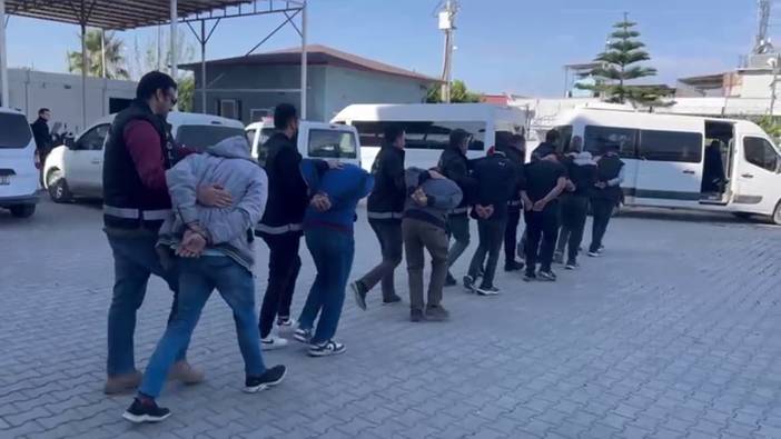 Hatay'da 7 şüpheli şahıs yakalandı