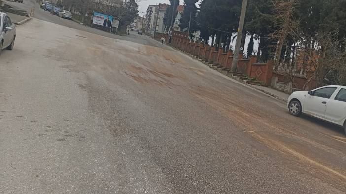 Zonguldak'ta ıslak yol kazaya neden oldu