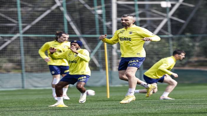 Fenerbahçe Hatayspor maçına hazırlanmaya başladı
