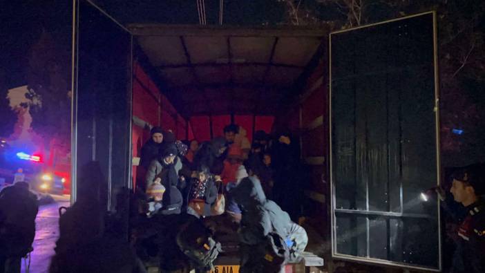 Çanakkale'de onlarca kaçak göçmen yakalandı