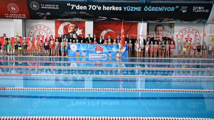 Sinop'ta 'Yüzme Bilmeyen Kalmasın Projesi Gelişim Programı' İkinci Dönem Başladı