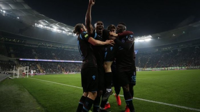 Trabzon, tek golle 3 puanı aldı
