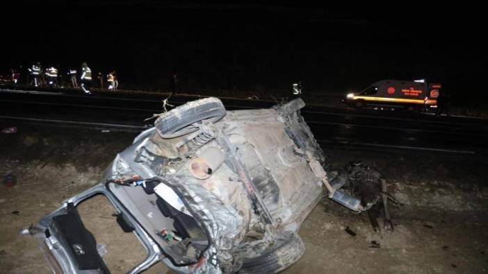 Nevşehir yolunda feci kaza 3 kişi öldü 6 kişi yaralandı