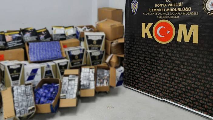 Konya'da kaçakçılık operasyonları '16 gözaltı'