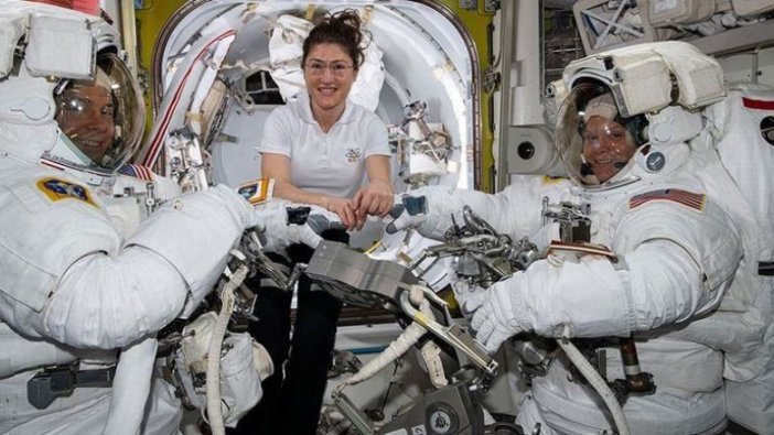 Amerikalı kadın astronot Koch UUİ'de 11 ay kalacak