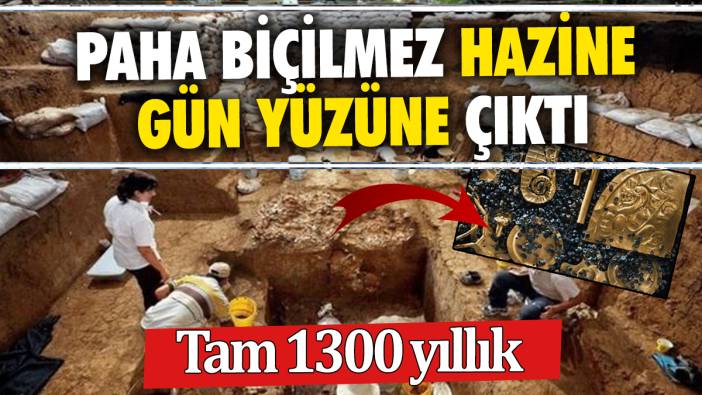 Tam 1300 yıllık Paha biçilmez bir hazine gün yüzüne çıktı