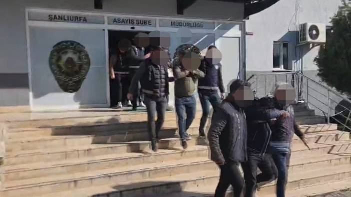 Şanlıurfa'da telefon dolandırıcılığı operasyonu 17 tutuklama