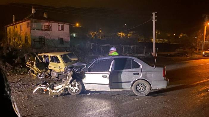 Tosya'da trafik kazası '2  yaralı'