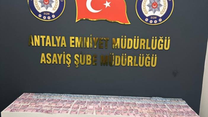 Antalya'da döviz ve ziynet eşyası çalan hırsız yakalandı