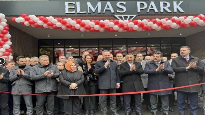 Elmas Park hizmete açıldı