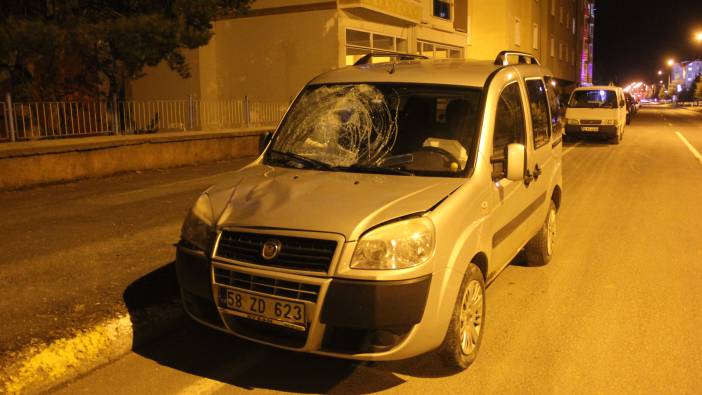 Sivas'ta bir aracın çarpması sonucu yaya ağır yaralandı