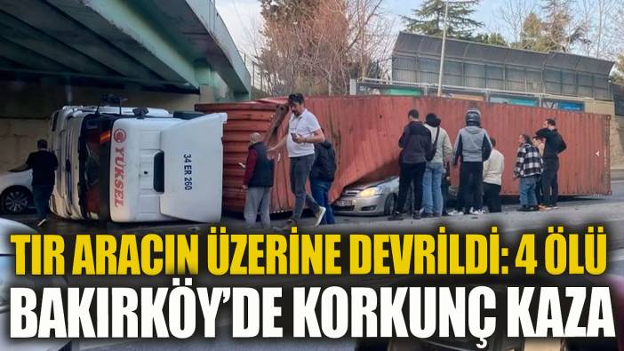 İstanbul'da korkunç kaza Çok sayıda ölen var