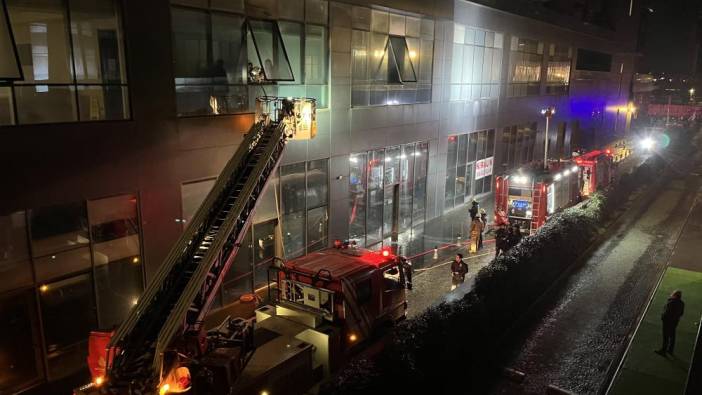 İstanbul-Bakırköy’de rezidansın spor salonunda yangın çıktı