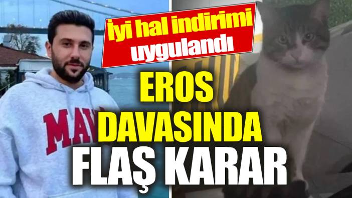 Son dakika... Kedi Eros davasında flaş karar