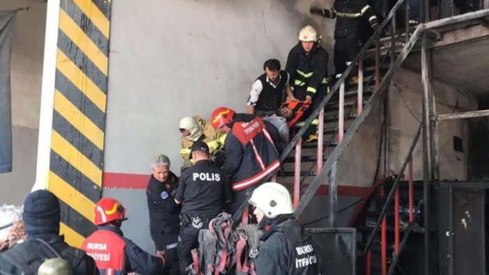 Bursa'da sanayi sitesinde patlama ve yangın: 2 işçi öldü