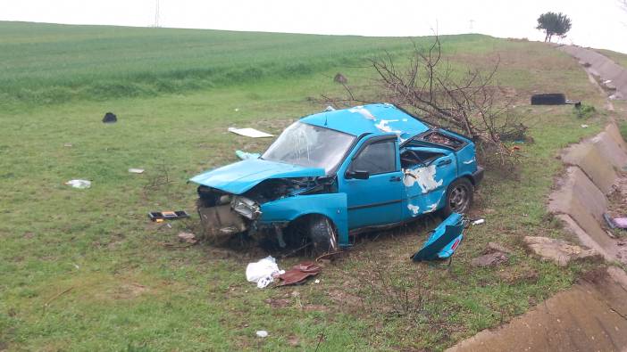 Tekirdağ'da feci kaza