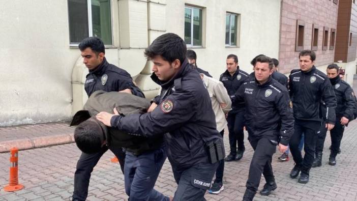 Kayseri'de silahlı suç örgütü çökertildi