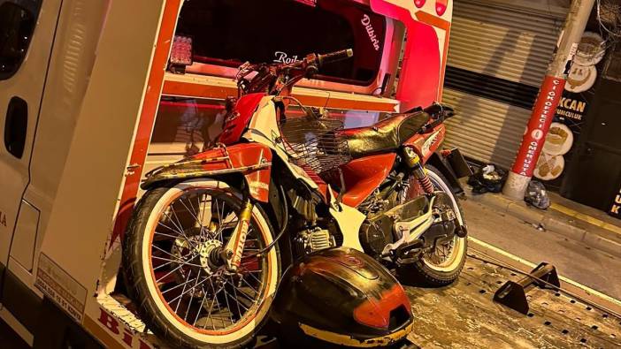 Mardin'de motosiklet devrildi '2 yaralı'