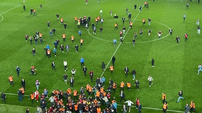 Trabzonspor ve Fenerbahçe arasındaki olaylı derbide soruşturma açıklaması