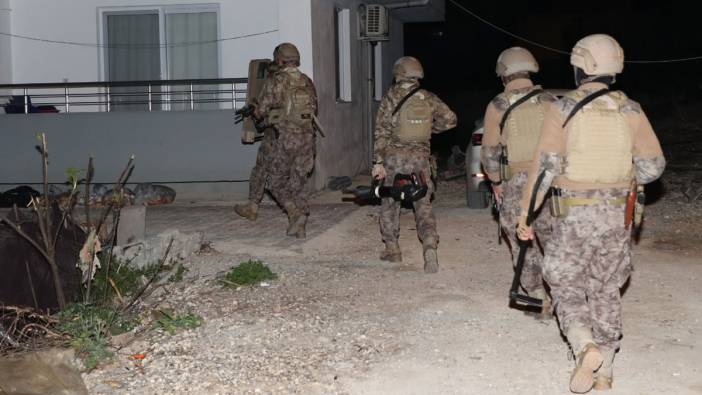 Mersin'de terör operasyonu '11 gözaltı'