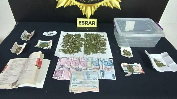 Malatya'da uyuşturucu operasyonu '3 tutuklama'