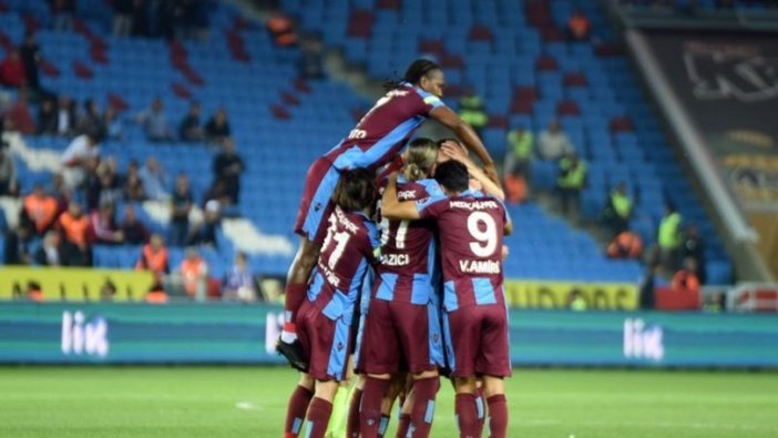 6 gollü maç Trabzon'un