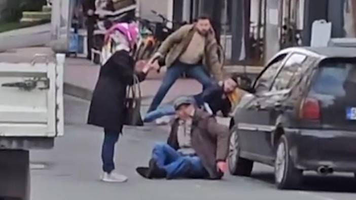 Rize’de sokak ortasındaki kavga 7 gözaltı