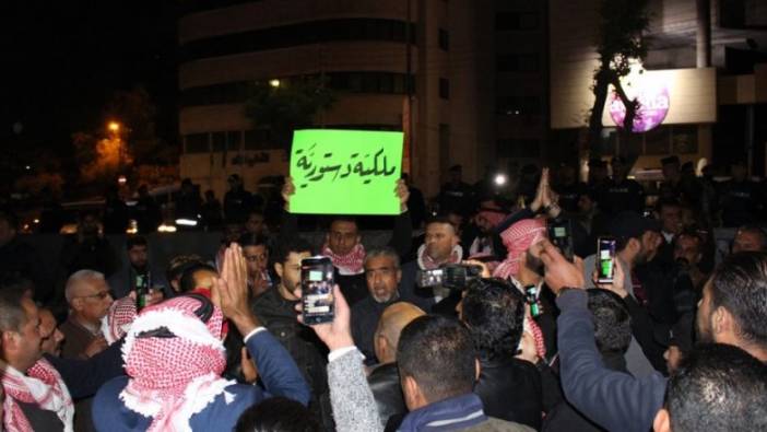 Ürdün'de reform talebiyle gösteri düzenlendi