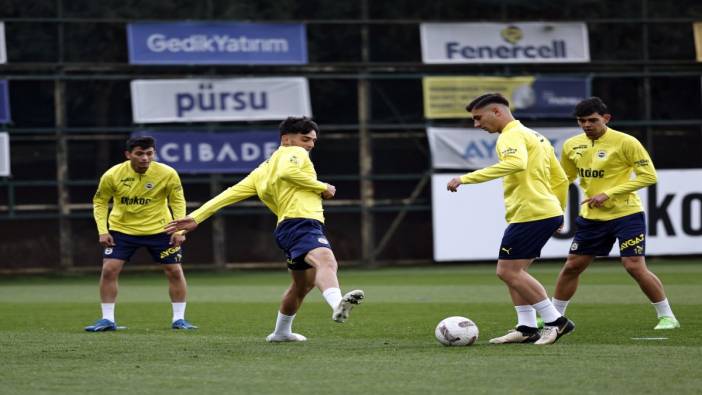Fenerbahçe Adana Demirspor maçı için hazırlıklarına devam ediypr