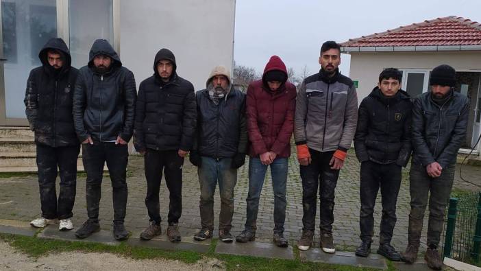 Edirne'de kaçak göçmenler yakayı ele verdi