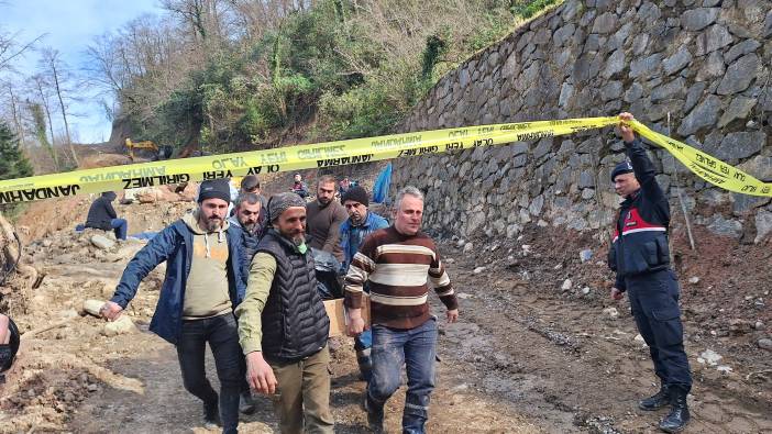 Trabzon’da göçük '3 ölü'