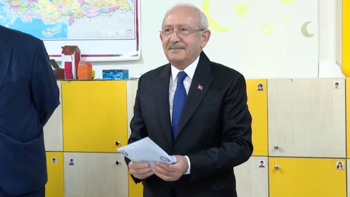 Kılıçdaroğlu oy işlemi sonrası konuştu 'Partimize gerekli desteği verdik'