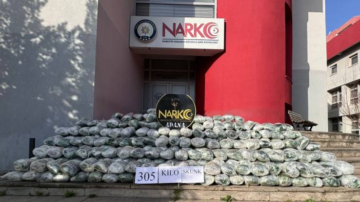 Adana'da TIR'dan yüzlerce kilo uyuşturucu çıktı
