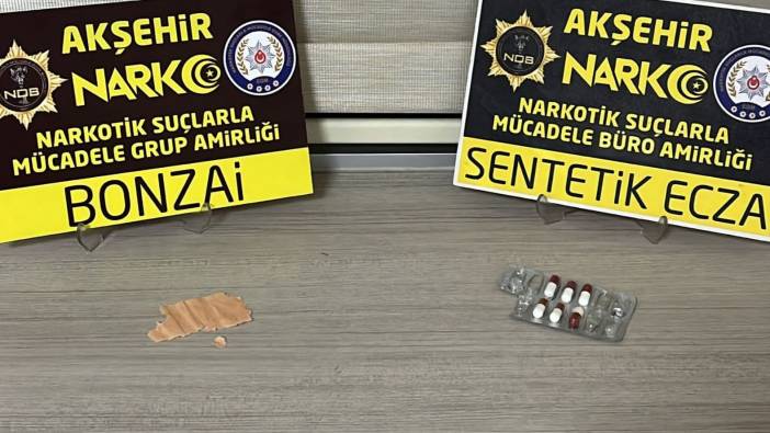 Konya'da uyuşturucu operasyonu '3 gözaltı'