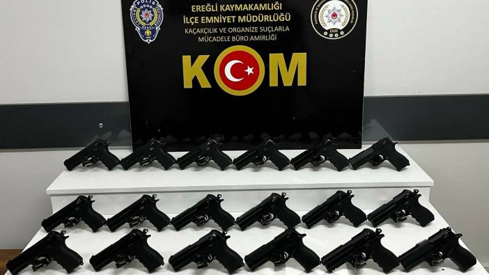 Konya'da kaçakçılık operasyonu '14 gözaltı'
