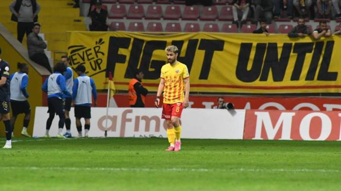 Kayserispor'un genç yıldızı Adana Demirspor maçında oynayamayacak