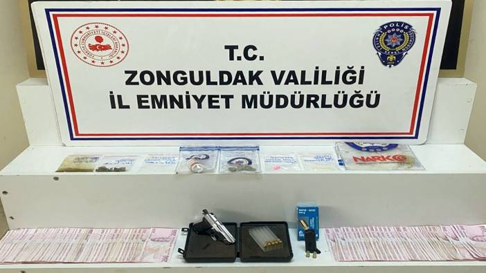 Zonguldak'ta uyuşturucu operasyonu '4 gözaltı'