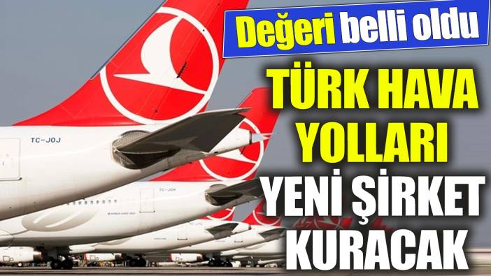 Türk Hava Yolları yeni şirket kuracak ‘Değeri belli oldu’