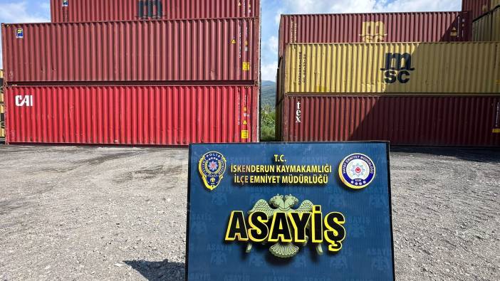 İş yerinden 6 konteyner çalındı '3 tutuklama'