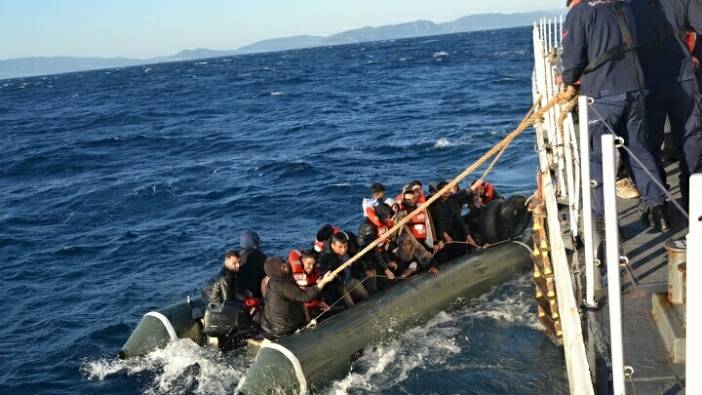 28 kaçak göçmen kurtarıldı