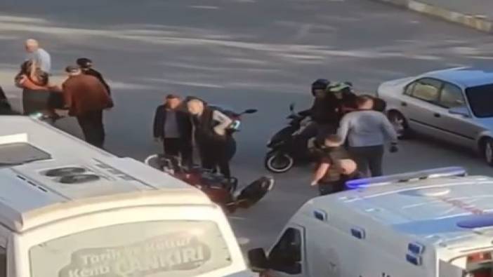 Çankırı’da motosikletin devrilmesi sonucu 1 kişi yaralandı